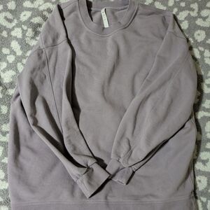 lululemon athletica Crewneck in Purple-Gray